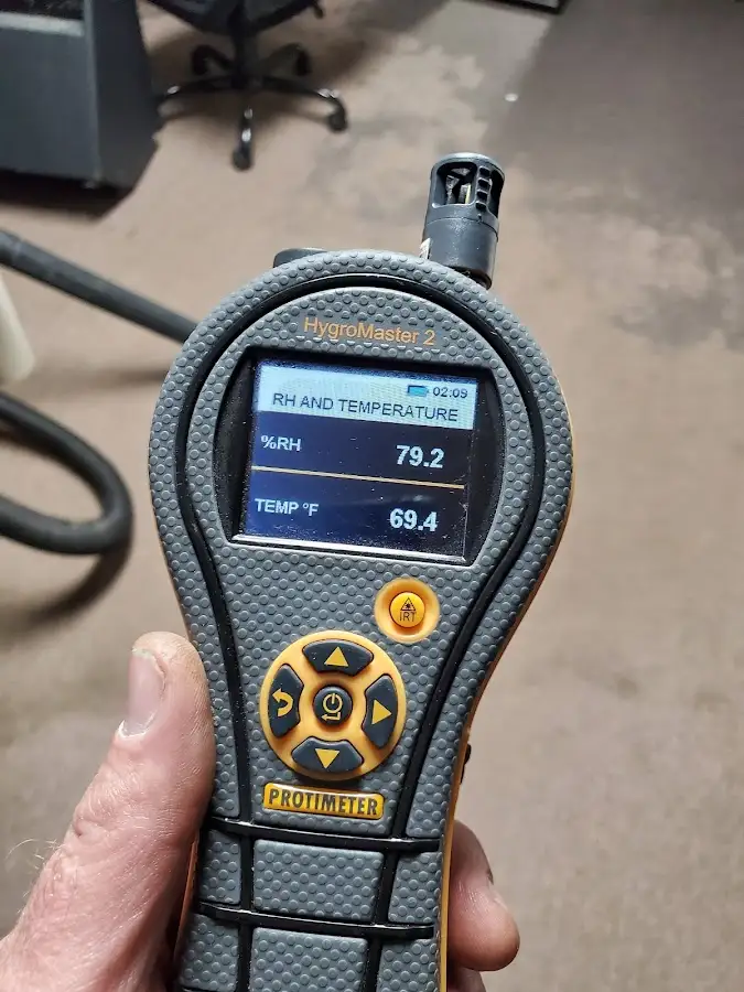 Moisture meter humidity assessment for Fire & Smoke Damage Restoration in Dalton